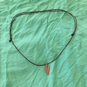DONATED!! Adjustable arrowhead necklace
